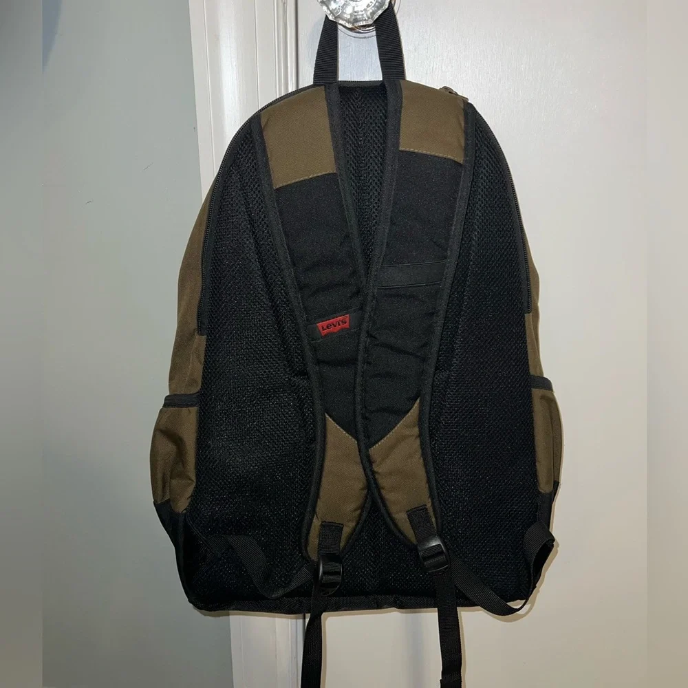 Levi’s Strauss Army Green Backpack/Laptop Bag